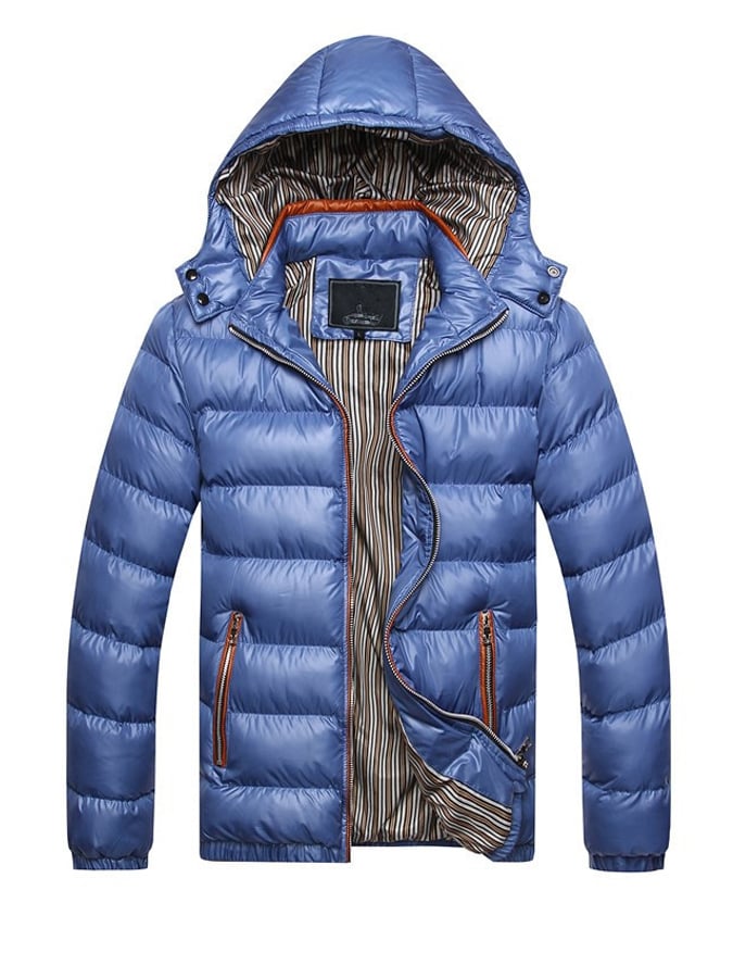 DUCHÊNE BORDEAUX™ | DOUDOUNE ZIPPÉE MATELASSÉE