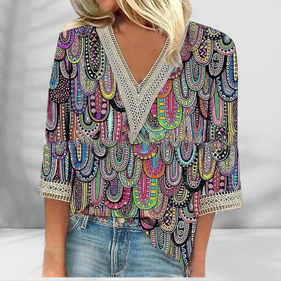Alis - Blouse Boho Élégante