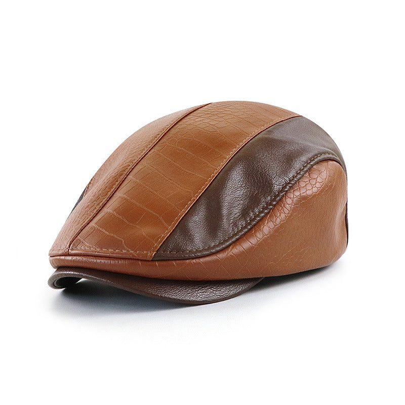 Marceau-Ivy™ | Casquette bicolore et cuir