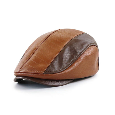 Marceau-Ivy™ | Casquette bicolore et cuir