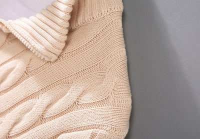 Anthony - Pull Torsadé Demi-Zip