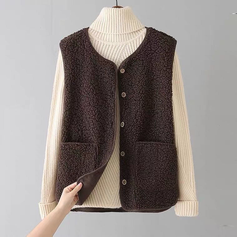 Rousseau™ | Gilet Douillet en Laine Fine