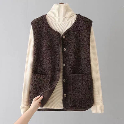 Rousseau™ | Gilet Douillet en Laine Fine
