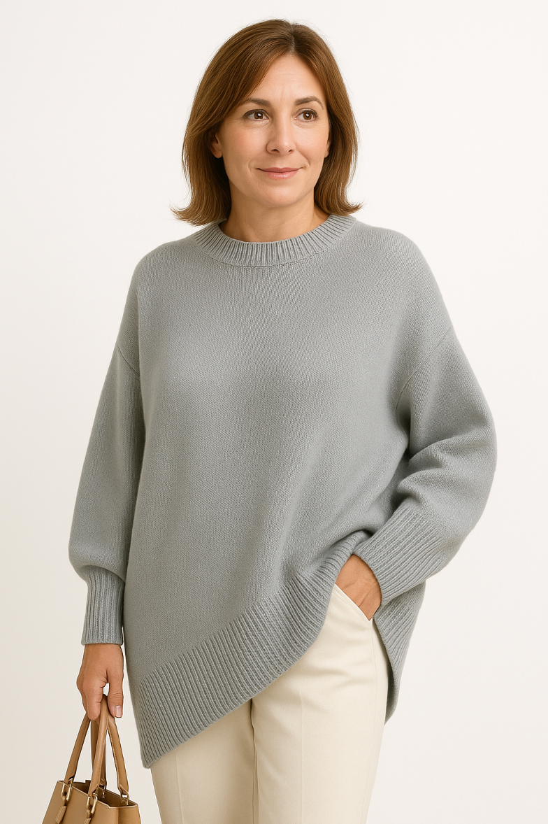 Maglione™ | Pull Oversize Doux en Laine et Cachemire