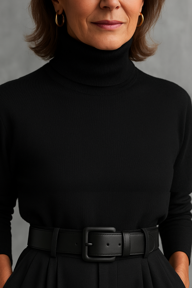 Juliet™ |  Ensemble col roulé & pantalon droit