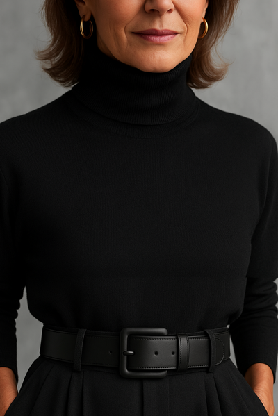 Juliet™ |  Ensemble col roulé & pantalon droit