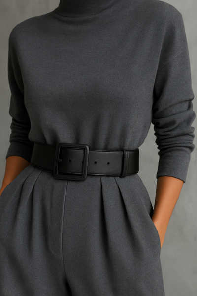 Juliet™ |  Ensemble col roulé & pantalon droit