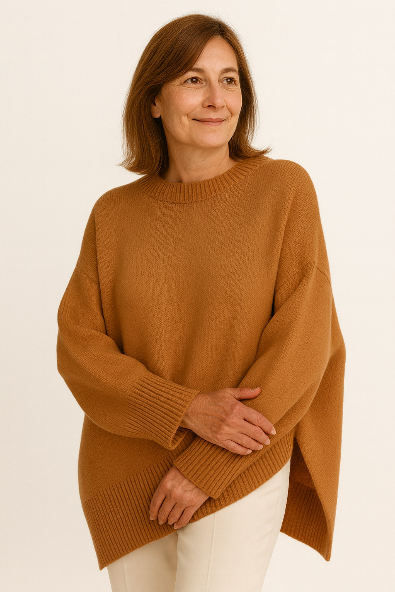 Maglione™ | Pull Oversize Doux en Laine et Cachemire