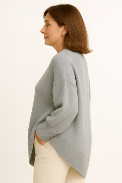 Maglione™ | Pull Oversize Doux en Laine et Cachemire