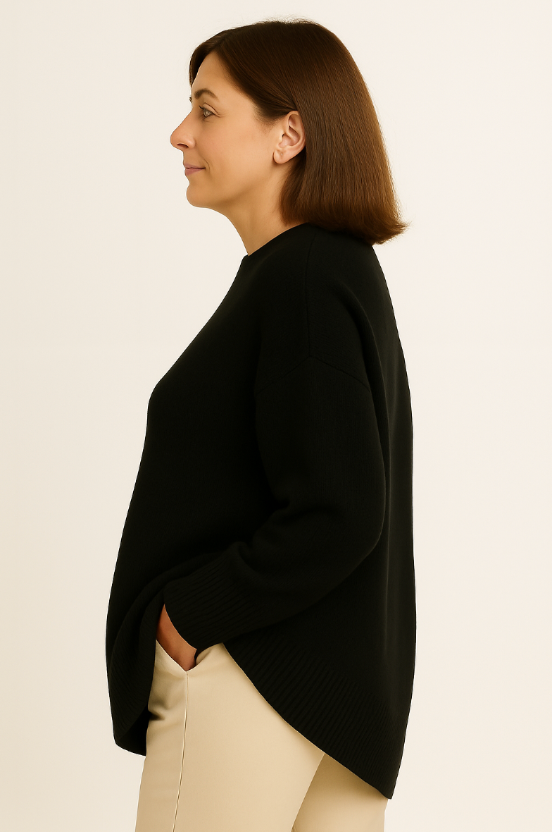 Maglione™ | Pull Oversize Doux en Laine et Cachemire