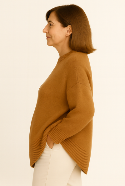 Maglione™ | Pull Oversize Doux en Laine et Cachemire