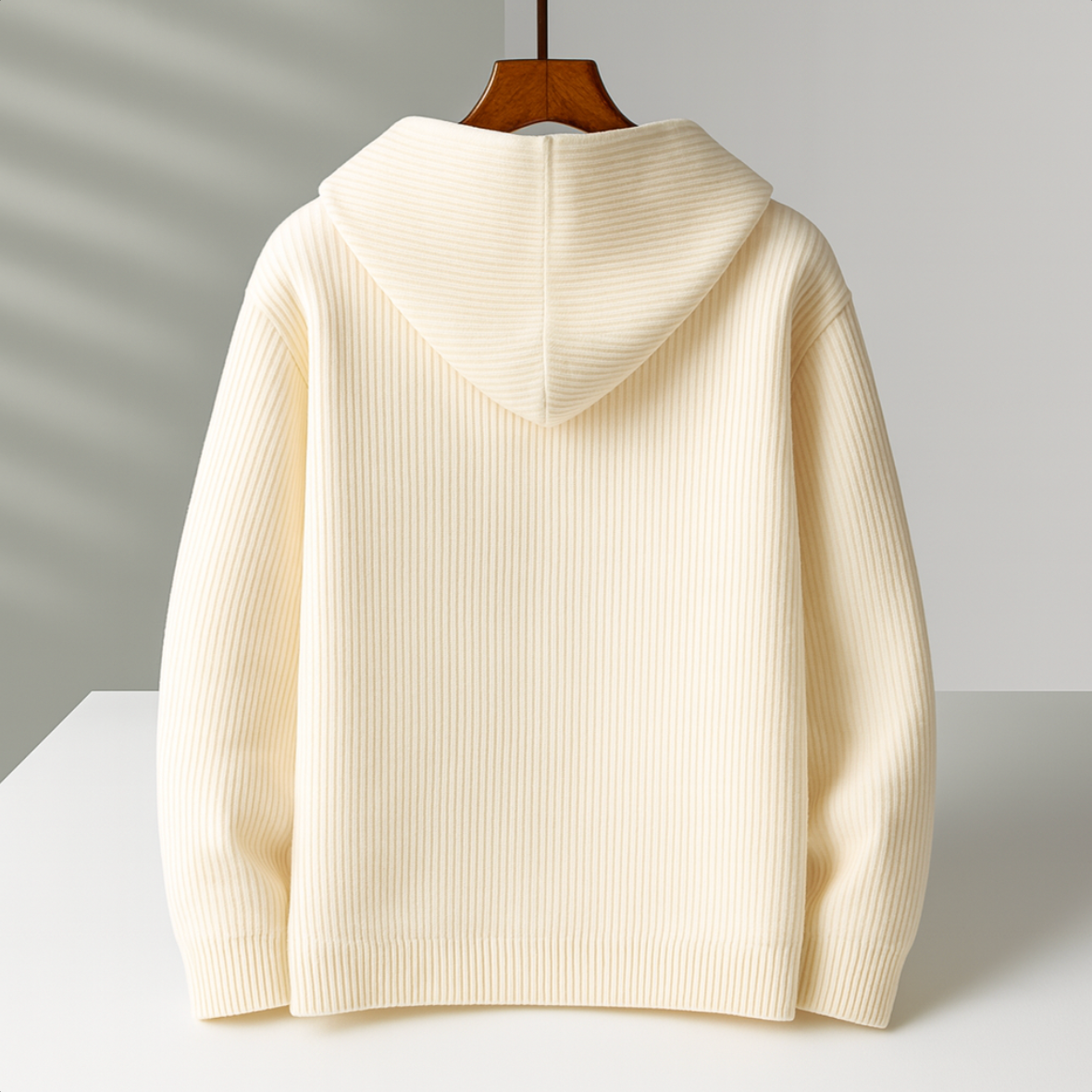 Marceau™ | Cardigan à Capuche en Maille Douce