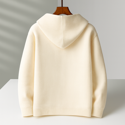 Marceau™ | Cardigan à Capuche en Maille Douce