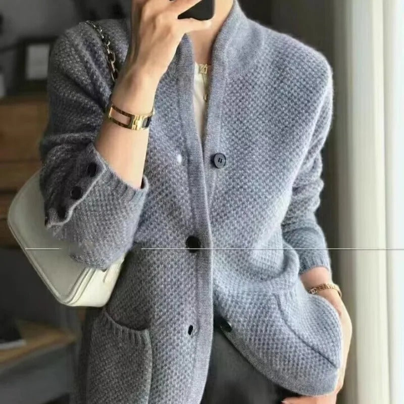 Harper - Élégant Cardigan Douillet