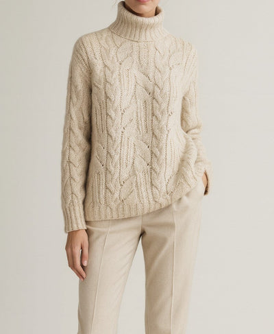 Karin - Doux Pull Col Roulé