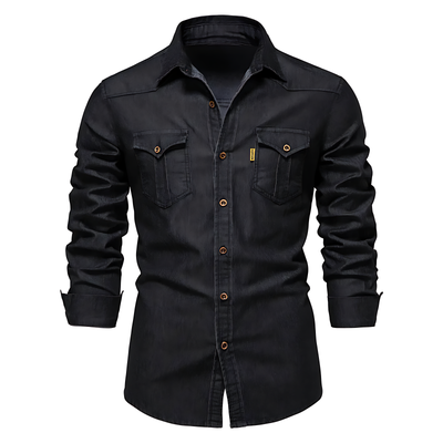 Avantea - Chemise Denim Élégante